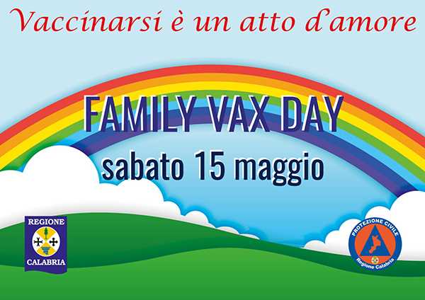 Covid. Family Vax-Day Domani potenziati alcuni centri vaccinali. Over 40 tra 19 e il 20 maggio