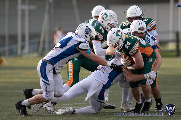 Panthers, Warriors e Guelfi protagoniste della Week 6. delusione Seamen in Cefl