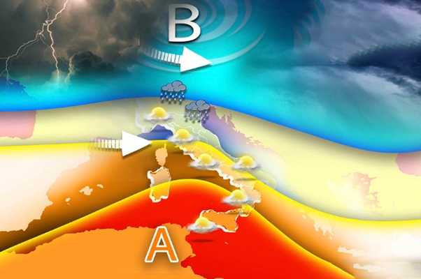 Meteo: Sull’Italia solo Caldo, anche Improvvisi temporali. Ecco le previsioni