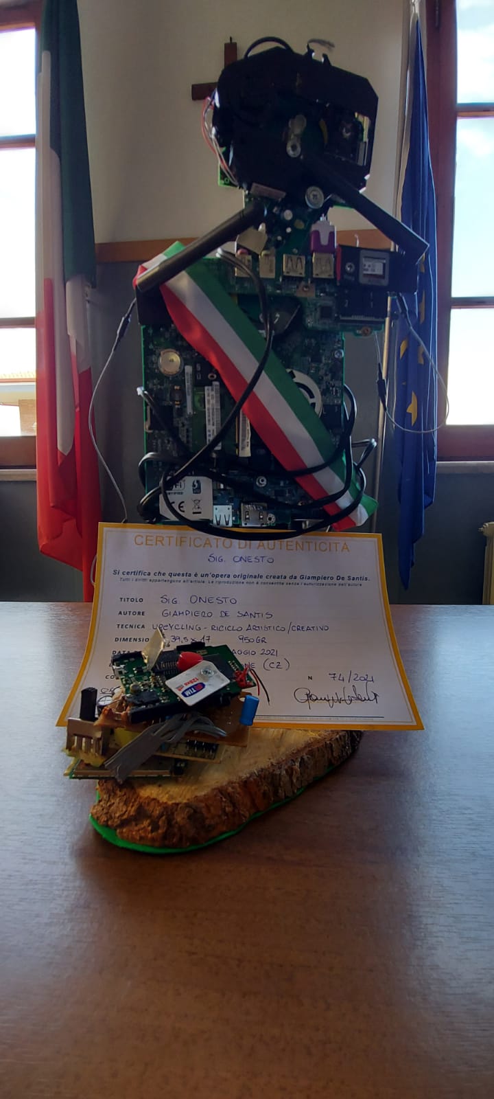 Giornata mondiale dell’ambiente a Marcellinara, con l’artista Giampiero De Santis