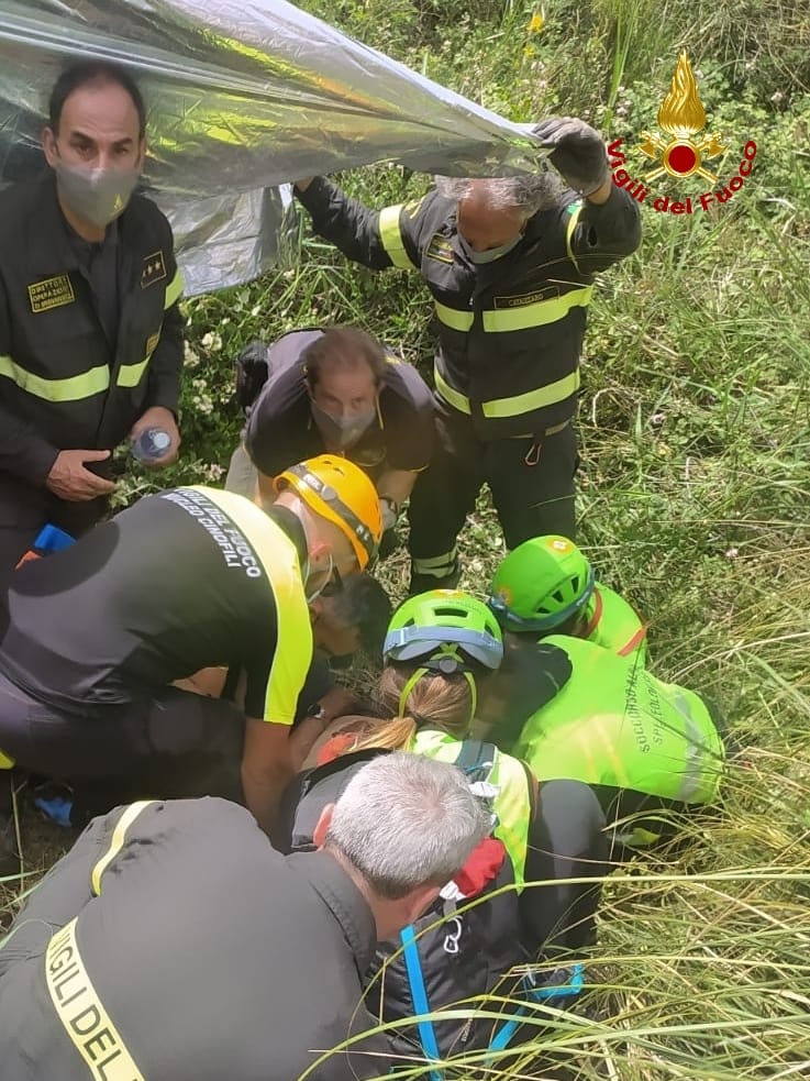 Catanzaro. Ritrovata dai Vvf la persona scomparsa è VIVO!! (Foto e Video)