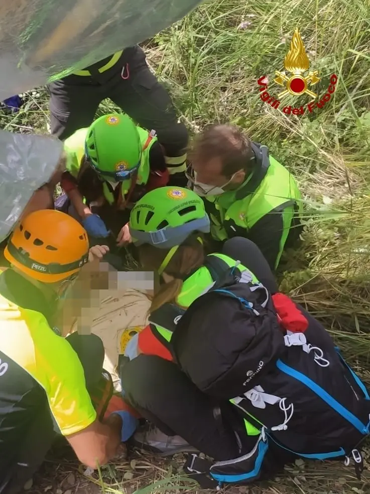 Catanzaro. Ritrovata dai Vvf la persona scomparsa è VIVO!! (Foto e Video)