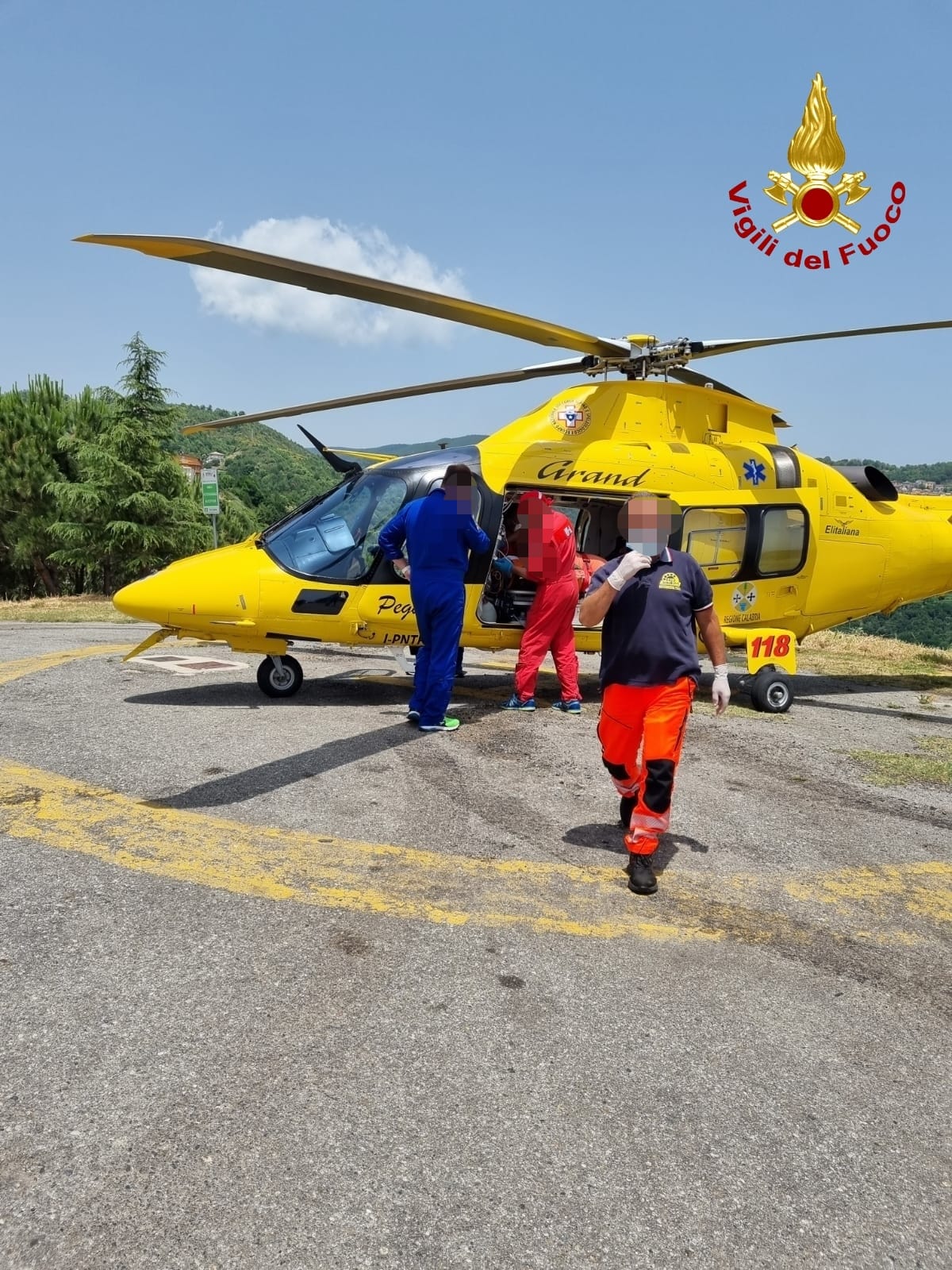 Sersale, avventura disavventura, 60enne colto da malore soccorso dai Vvf