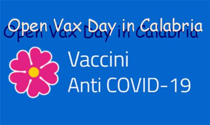 Covid. Vaccini: sabato e domenica open vax day in Calabria. Nel crotonese dosi a turisti. I dettagli