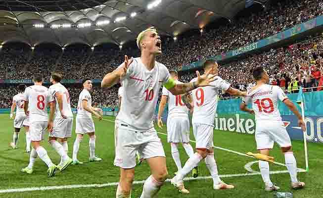 Euro 2020: Grandi emozioni a Bucarest Francia-Svizzera 7-8, elvetici ai quarti con la Spagna