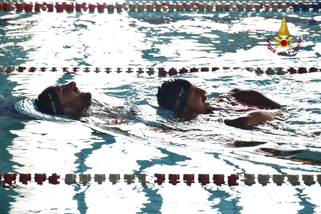 Vvf. Terminato il corso con conseguimento del brevetto “Salvamento a Nuoto” Foto