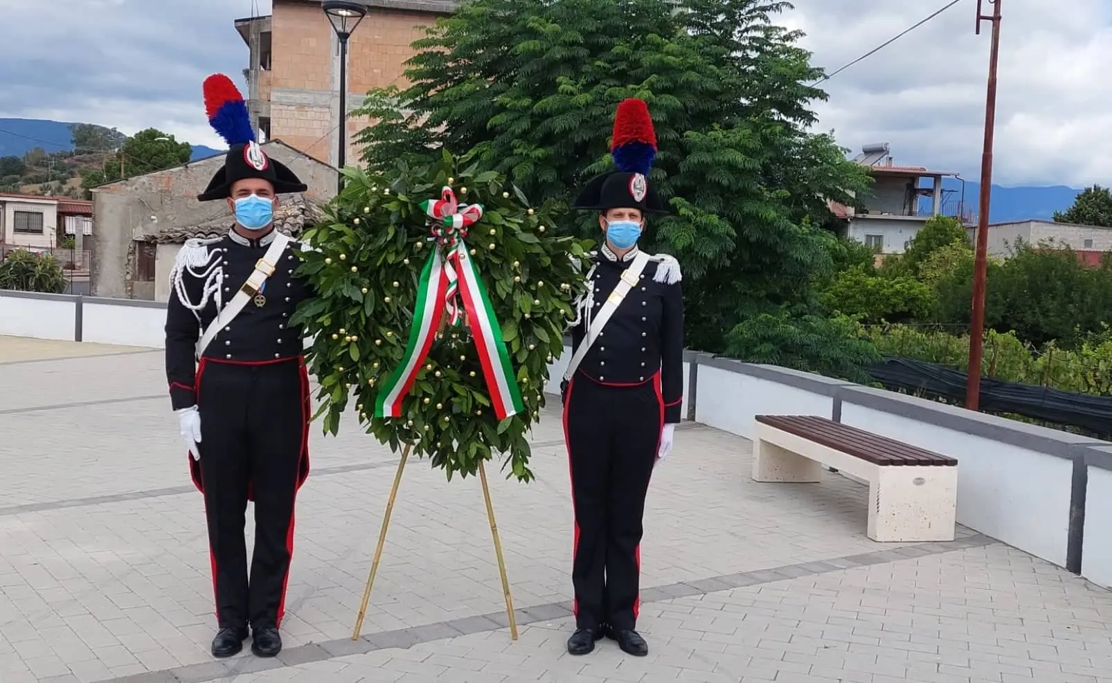 Bosco Sant'ippolito (RC): Inaugurata la nuova piazza intitolata al Carabiniere Michele Marzano