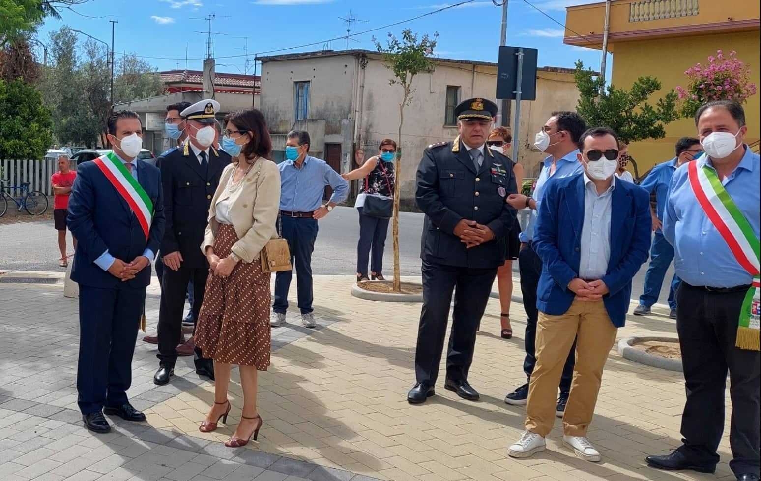Bosco Sant'ippolito (RC): Inaugurata la nuova piazza intitolata al Carabiniere Michele Marzano