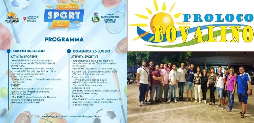 Bovalino. Ritorna la "Festa dello Sport"!