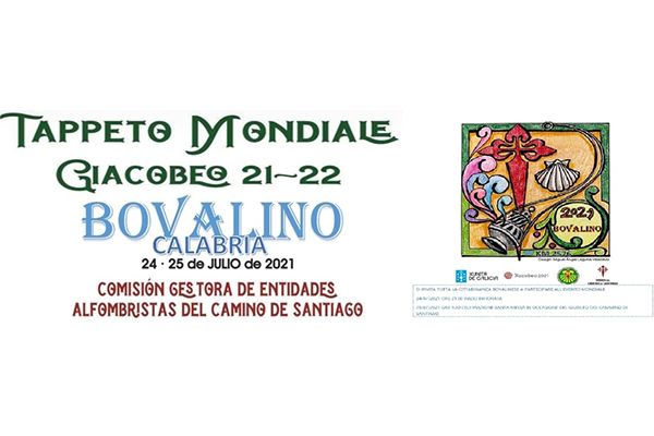 Bovalino partecipa al progetto "Un tappeto mondiale in onore di Santiago de Compostela”