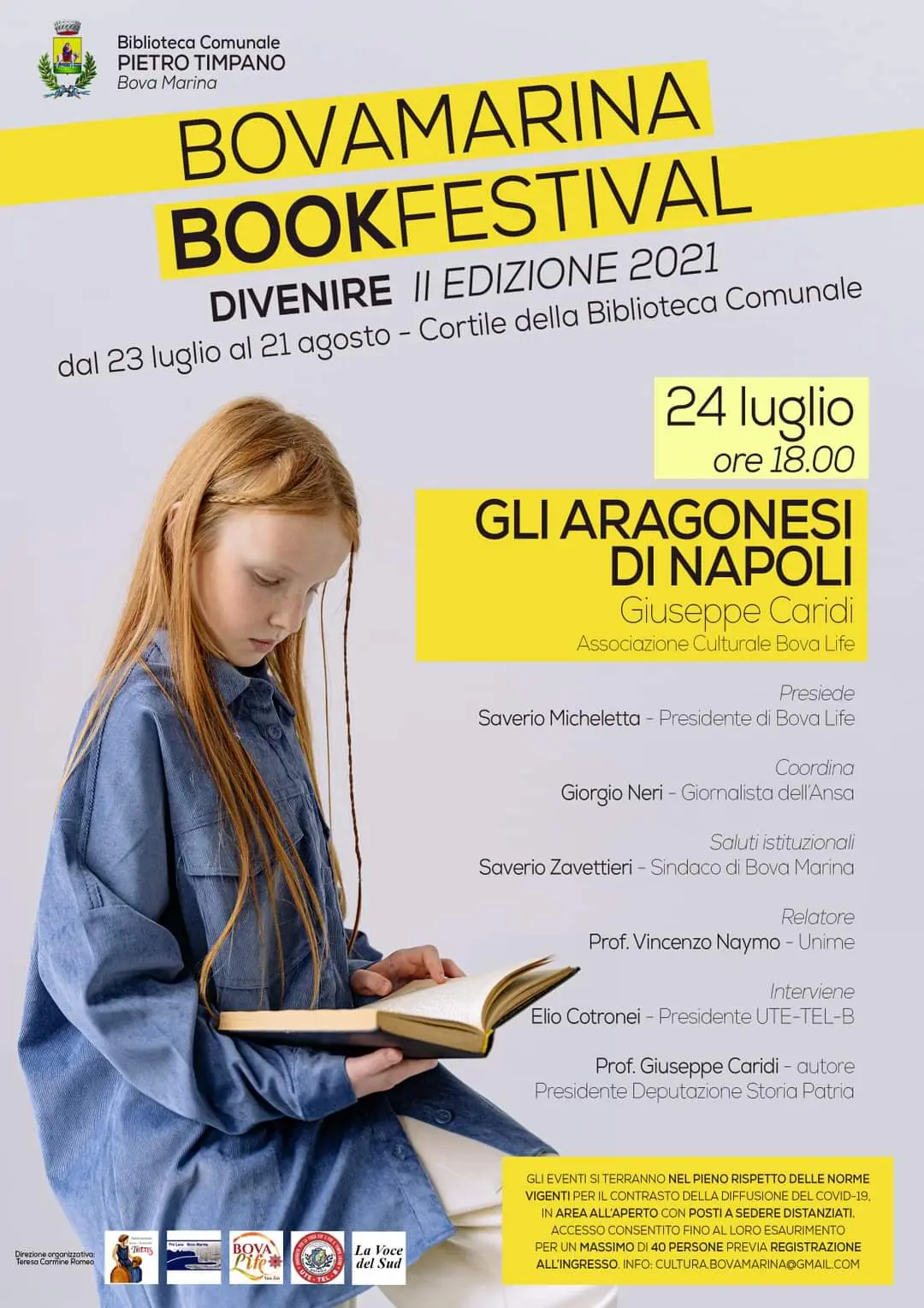 Bova Marina ecco l’evento culturale del BookFestival.