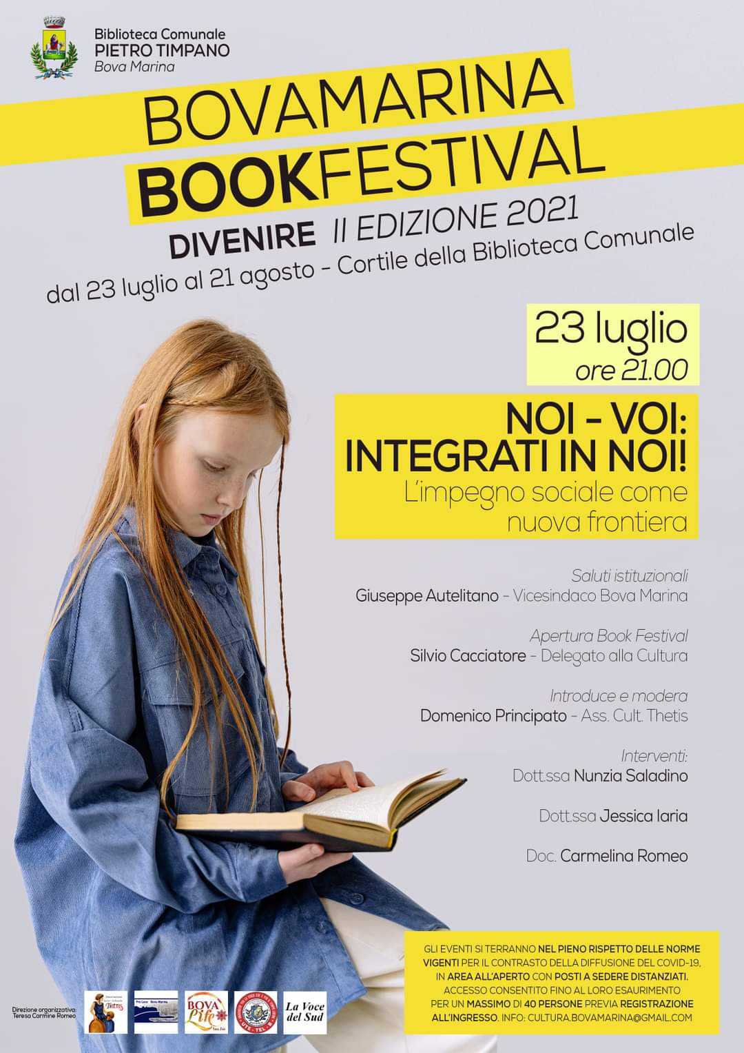 Bova Marina ecco l’evento culturale del BookFestival.