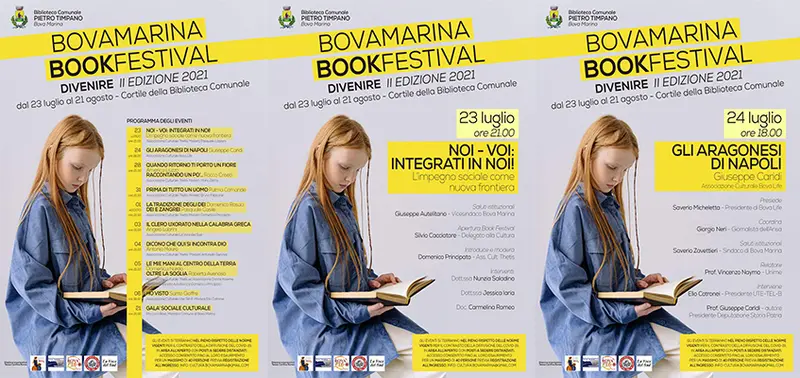 Bova Marina ecco l’evento culturale del BookFestival.
