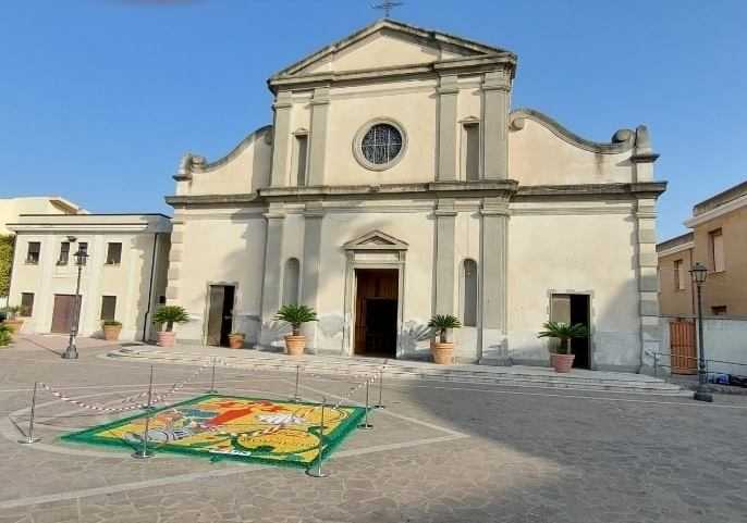 Bovalino: realizzato il “tappeto” dedicato al cammino dell’Apostolo Santiago de Compostela!