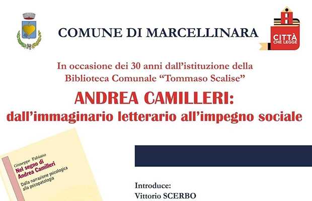 Venerdì 30 luglio a Marcellinara omaggio ad Andrea Camilleri