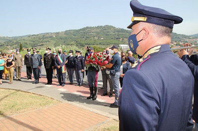 Vittima del dovere. La Polizia di Stato ha commemorato la Guardia di P.S. Paolo DIANO. Foto