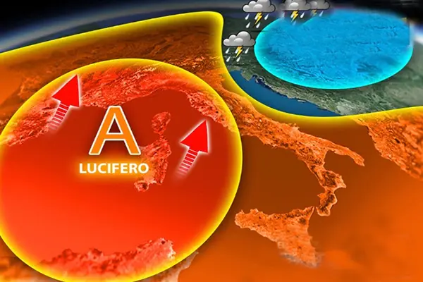 Meteo: Lucifero attacca l'Italia! con caldo estremo poi per il Weekend di Ferragosto, sorprese