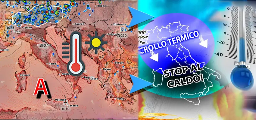 Meteo: Ferragosto rovente apice del caldo estivo, poi crollo termico. Ecco dove con le previsioni.