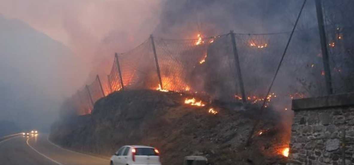 Calabria. Incendi: fiamme vicino a carreggiata. Sbloccato traffico tratto A2