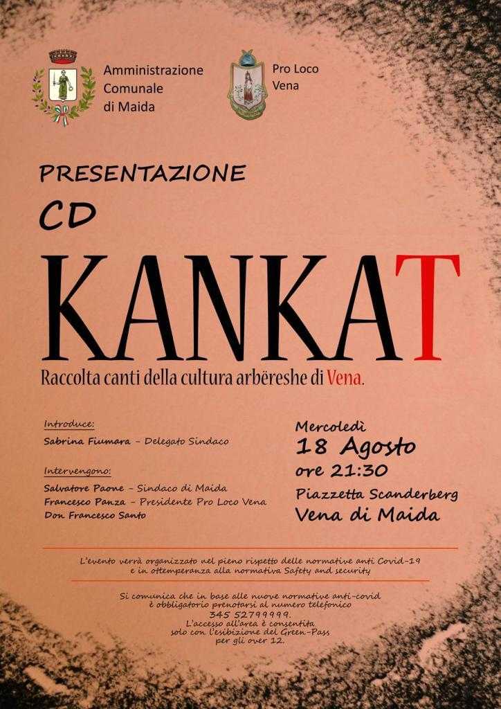 Maida Questa sera la presentazione del cd Kankat, canti della cultura Arbëreshë di Vena