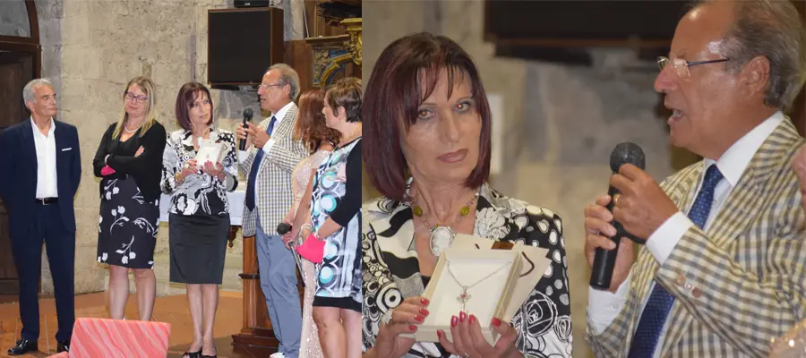 SGF. Donne e Diritti.  1° edizione letterario, firma il premio l’orafo Pertichini. Video