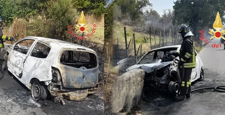 Calabria. Incidenti stradali. Sopravvissuta a rogo auto, grazie all'eroe che mi ha salvato