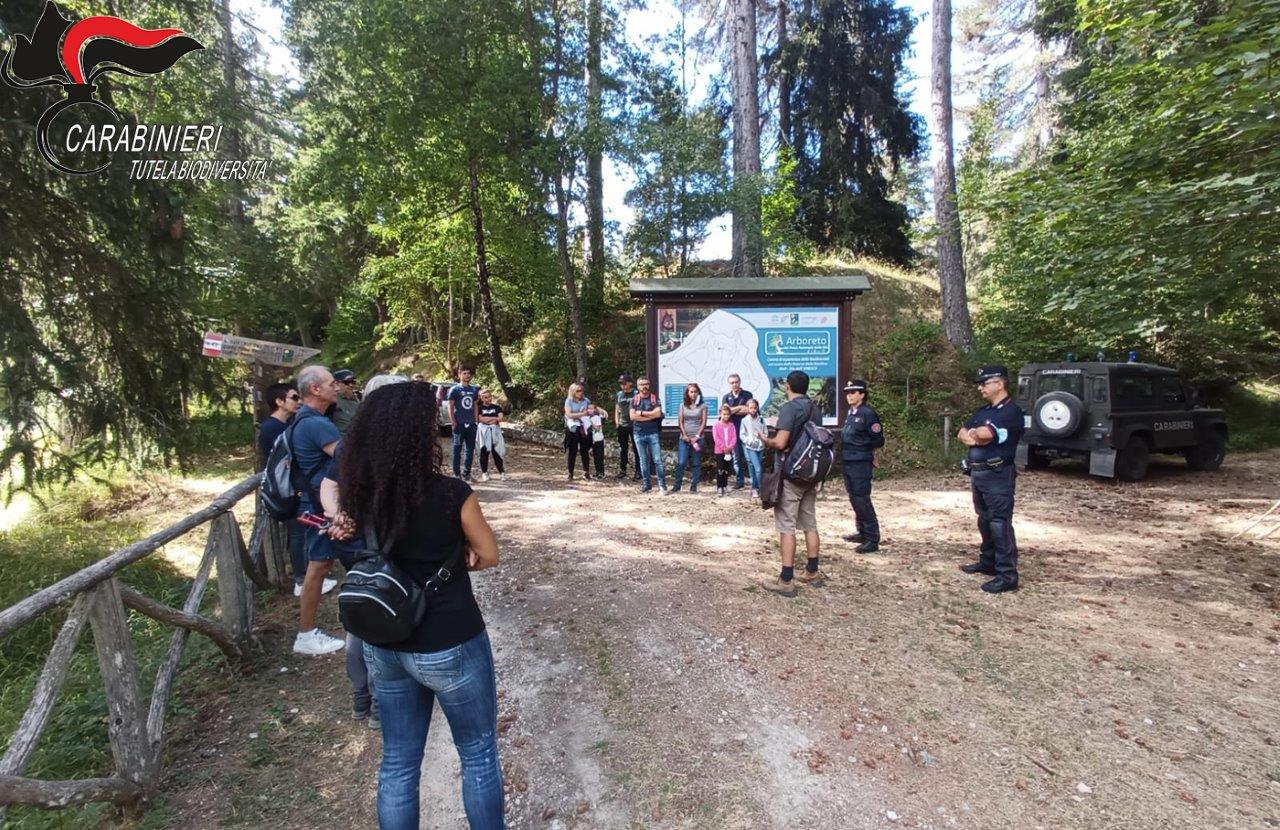 Carabinieri. Successo di pubblico per la notte della Biodiversità "Golia Corvo". (Foto)