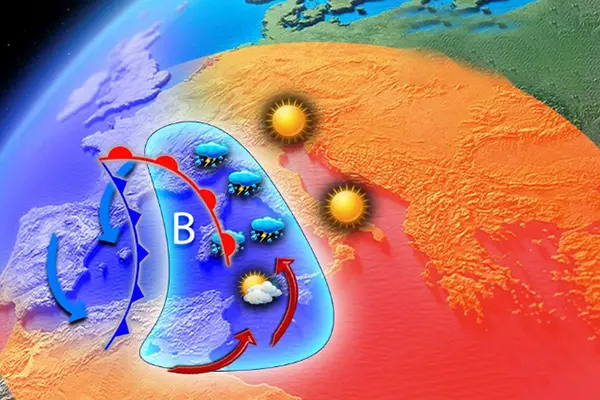 Meteo: in arrivo la prima perturbazione atlantica. Ecco i dettagli con le previsioni fino a venerdì