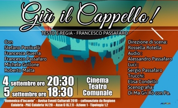 Comunale di Catanzaro, da sabato si torna a Teatro