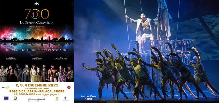 “Fatti di Musica 2021”: al Palacalafiore con il colossal “La Divina Commedia Opera Musical”