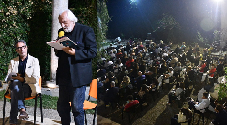 Giuseppe Conte «A Palazzo con lo Scrittore». Ospite della rassegna a Villa Cefaly Pandolphi