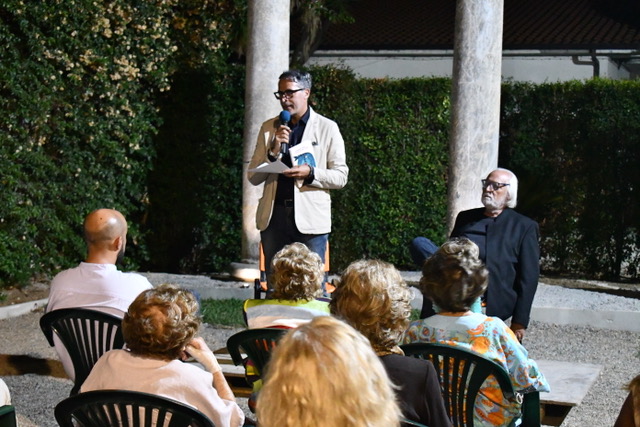 Giuseppe Conte «A Palazzo con lo Scrittore». Ospite della rassegna a Villa Cefaly Pandolphi