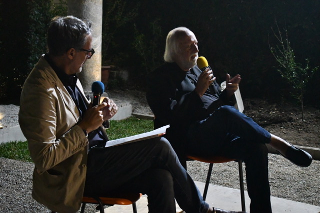 Giuseppe Conte «A Palazzo con lo Scrittore». Ospite della rassegna a Villa Cefaly Pandolphi