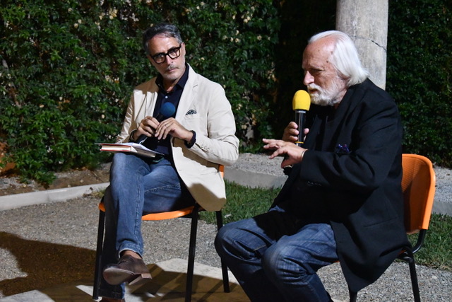 Giuseppe Conte «A Palazzo con lo Scrittore». Ospite della rassegna a Villa Cefaly Pandolphi