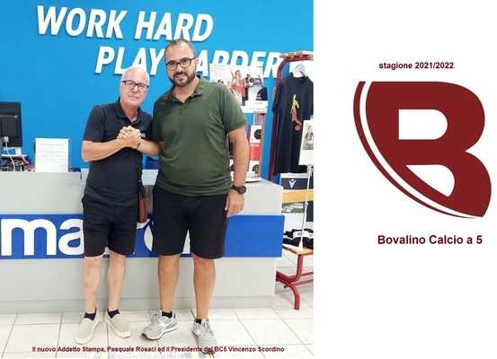 Futsal-Serie A2: nuovo Addetto Stampa per il BC5. E' Pasquale Rosaci, militare di lungo corso!