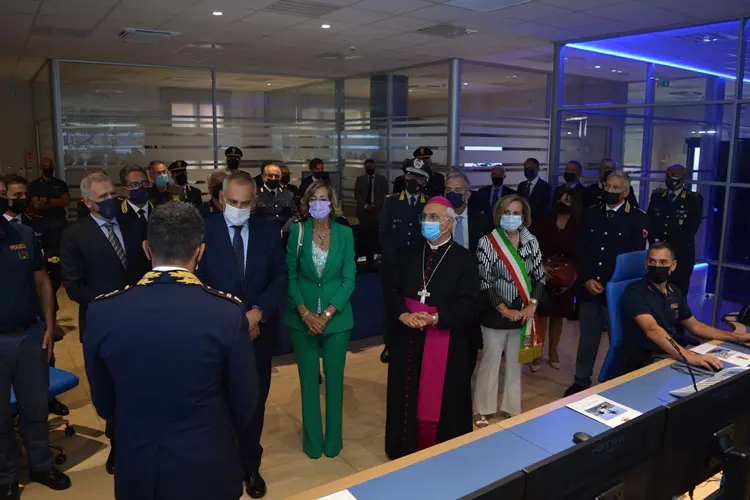 Catanzaro: Il Capo della Polizia ha inaugurato la nuova Centrale Operativa (Foto e Video)