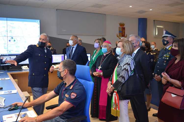 Catanzaro: Il Capo della Polizia ha inaugurato la nuova Centrale Operativa (Foto e Video)