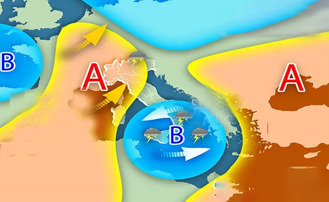 Meteo: Allerta Rossa, oggi violenti Temporali. poi assaggio autunnale. Ecco l’evoluzione