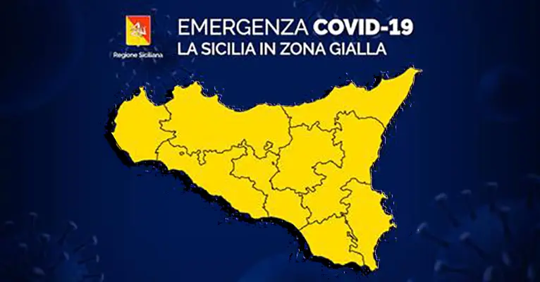 Ordinanza Ministero, Sicilia Zona. Gialla per altri 15 giorni. I dettagli