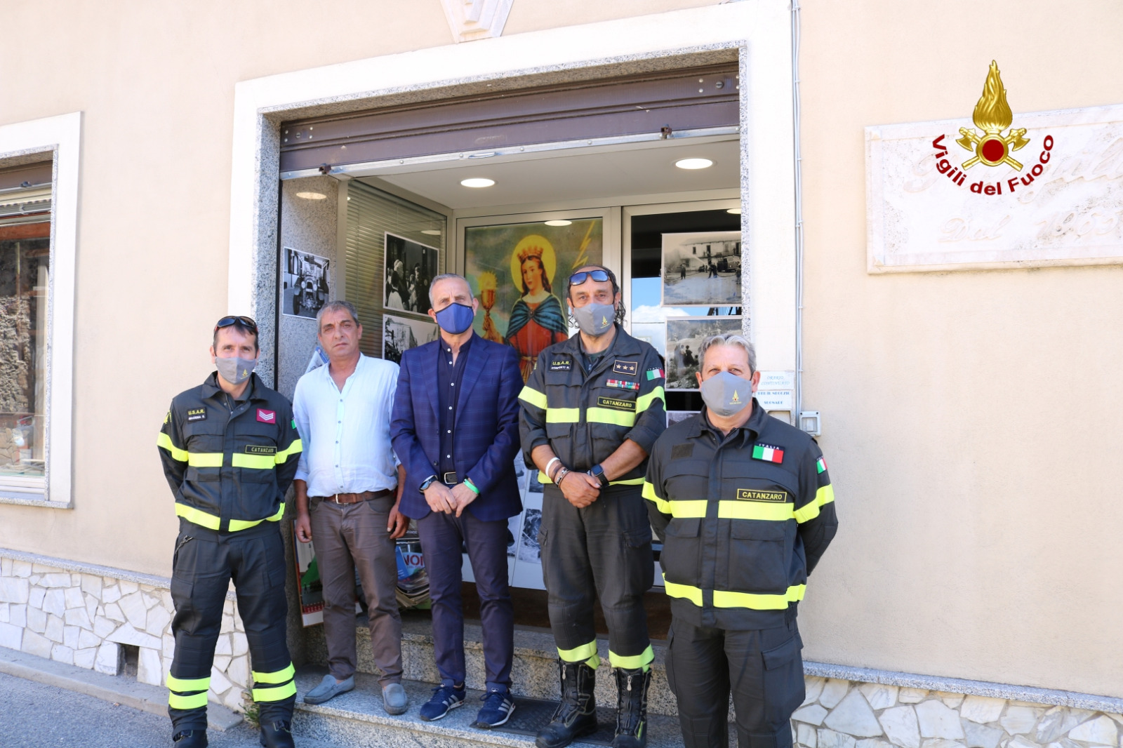 Mostra storica a Sersale per ringraziare i vigili del fuoco ( Foto )