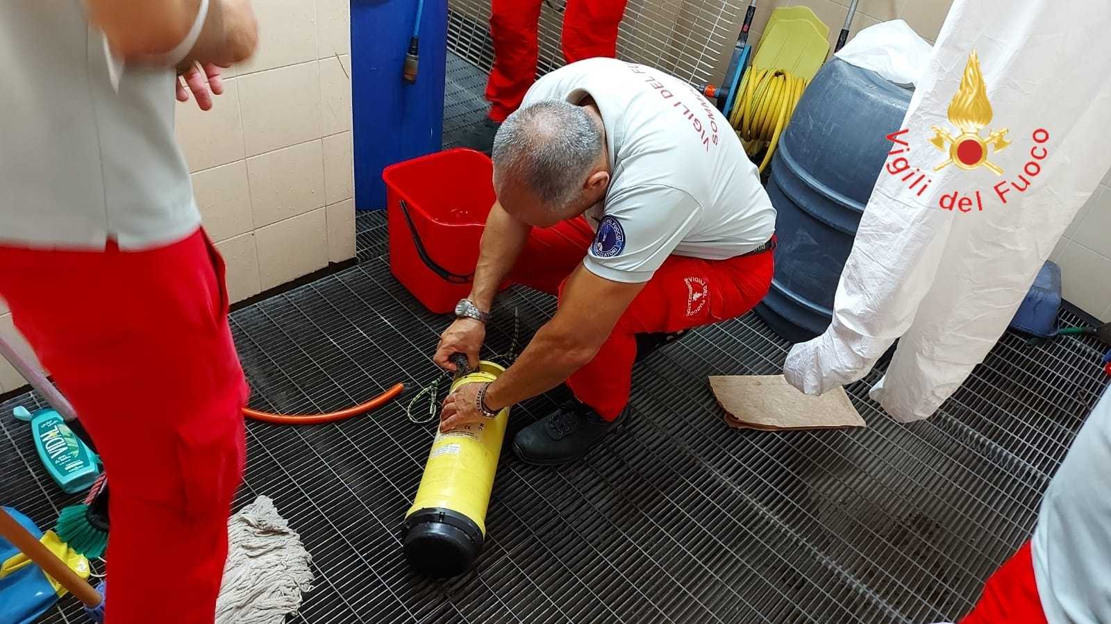 Reggio Calabria, concluso il corso regionale di ricerca subacqueo dei vigili del fuoco. Foto