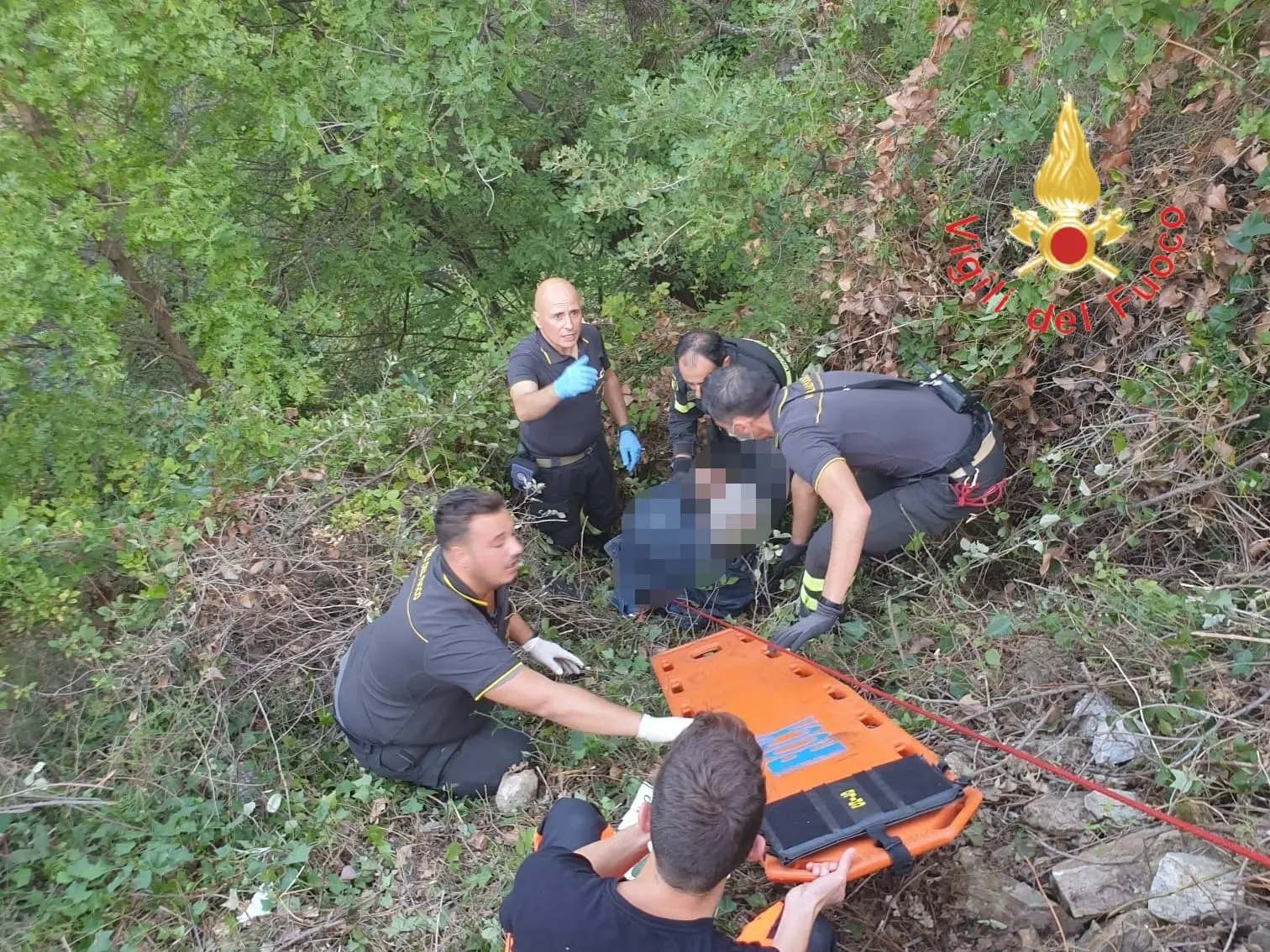 Avventura disavventura. Albi, uomo durante una escursione precipita in burrone. Intervento dei Vvf