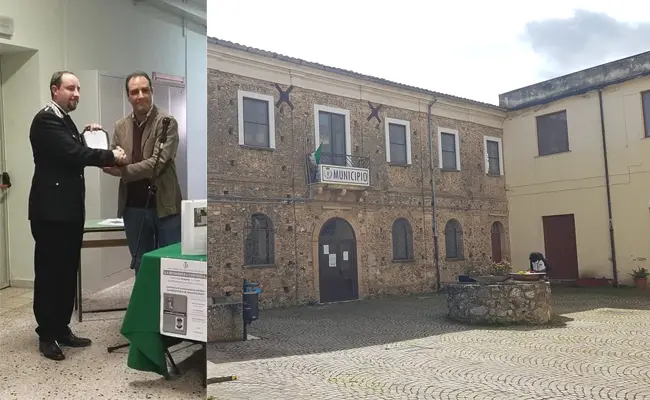 Il saluto del sindaco di Maida, Salvatore Paone, al Capitano Felice Bucalo. I dettagli