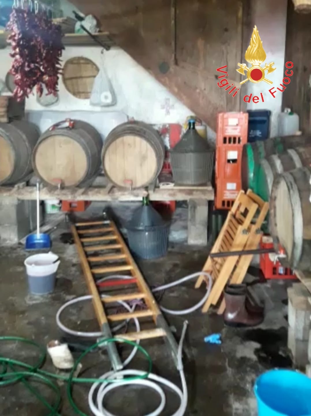 Tragedia in Calabria, 4 uomini trovati morti per esalazioni mosto e 1 donna grave. Intervento dei Vvf