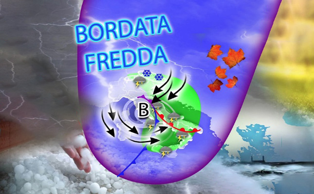Meteo: Weekend con vortice freddo. Poi ciclone carico di maltempo. Ecco l’evoluzione