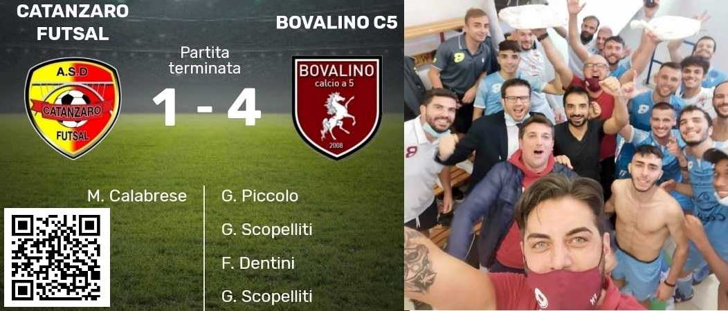 Futsal-Serie A2: un Bovalino convincente espugna Catanzaro!