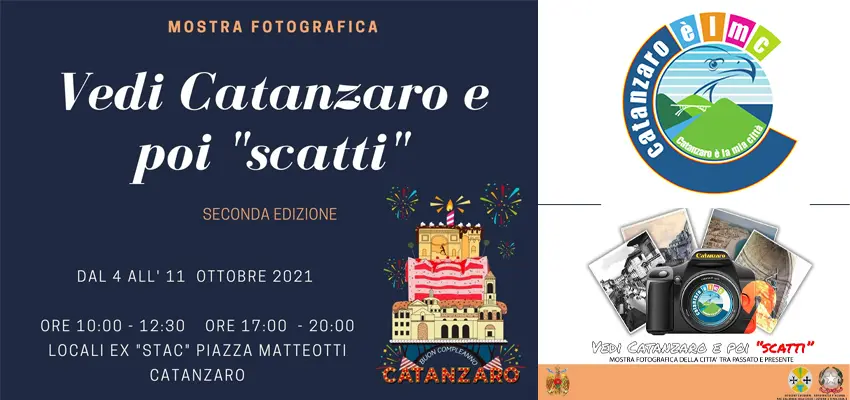 “Vedi Catanzaro e poi scatti”. Successo per la mostra di scatti particolari della città di Catanzaro. (Foto+Video)