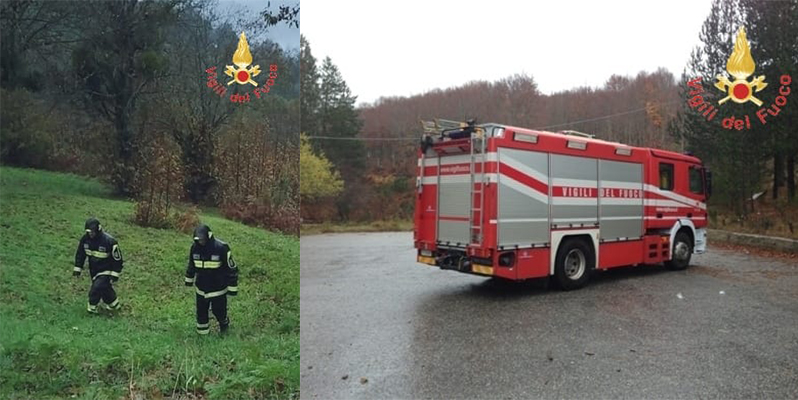 Avventura disavventura a lieto fine. Va a cercare funghi e si perde, 78enne ritrovato dai Vvf