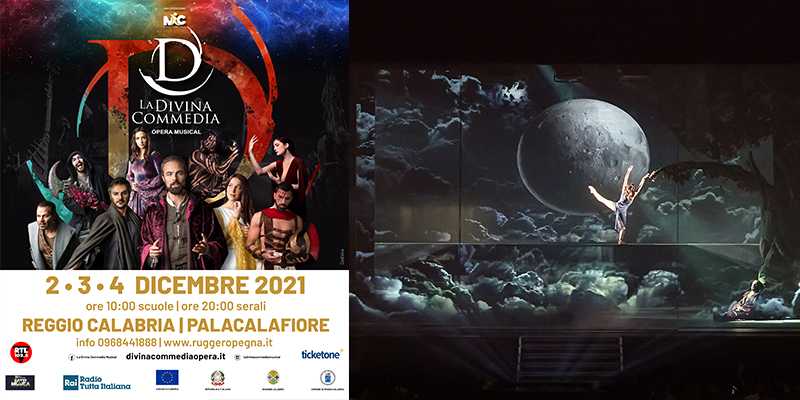 Dopo Mika di 20 mesi fa, con “La Divina Commedia Opera Musical”  Si torna al Palacalafiore di Reggio C.