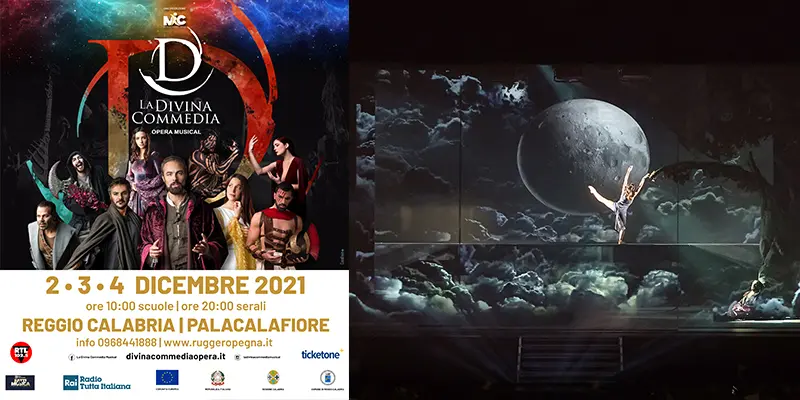 Dopo Mika di 20 mesi fa, con “La Divina Commedia Opera Musical” Si torna al Palacalafiore di Reggio C.